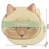 New Cat Air Cushion Powder Puff Hydrophilic Non-latex Facial Face Body Powder Foundation Puff Sponges Wet Dry Use Cosmetics Puff