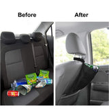 Cubo de basura para coche, bolsa de basura, organizador para el respaldo del asiento, bolsa de bolsillo para artículos diversos