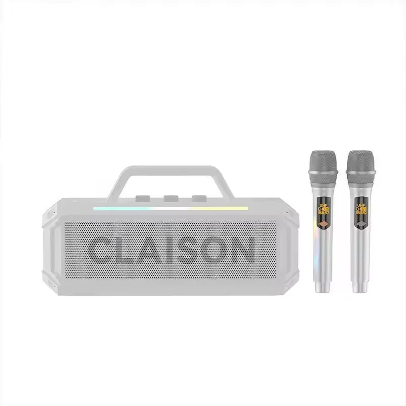 Enceinte Bluetooth sans fil haute puissance 300 W, portable, étanche IPX6, idéale pour les fêtes en extérieur.