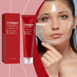 Collagen Peel-Off Mask Moisturizing Red Lacto Collagen Wrapping Mask Deep Cleaning Night Wrapping Facial Mask Elasticity Skin