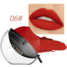 Lip-shaped lipstick seal Sip into makeup lazy blush lipstick Matte makeup effect Moisturizing lip gloss Waterproof non-stick cup