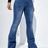 Women Flare Stretch Moustache Jeans Fashion Skinny Bell Bottom High Waist Gray Denim Pants Lady Classic Y2K Punk Long Trousers - Lootquake