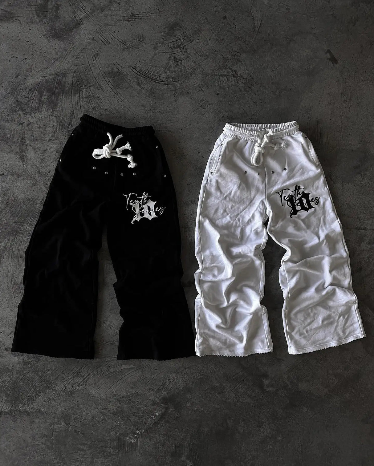 Y2K New Streetwear Sweatpants Men Women Joggers Harajuku Hip Hop Letter Graphic Embroidery Oversized Pants Goth Casual Trousers - Lootquake