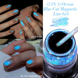 LILYCUTE 5ml Liner Gel Nail Polish UV LED Nail Art Paint Gel Gorgeous Glitter French Effect Semi Permanent Nail Painting UV Gel