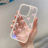 Fashionable Red Pink Bow Phone Case