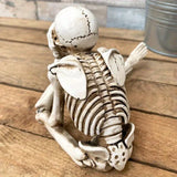 New Human Skeleton Simulation Halloween Decoration Graduation Season Decorations Goth Family Scary Cabin Halloween Decor
