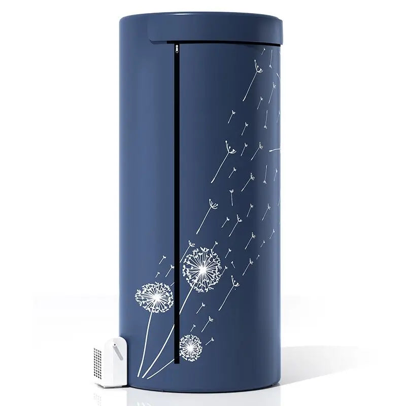 Secadora de ropa eléctrica portátil, tendedero calefactable de 1000 W, secadora de ropa de viaje con temporizador, secadora de ropa eléctrica