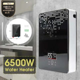Calentador de agua eléctrico sin tanque, caldera instantánea para baño, 110 V, 220 V, termostato de ducha sin tanque, seguro, inteligente, automático