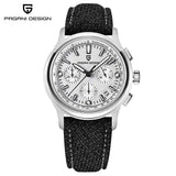 New PAGANI DESIGN 40MM Multifunctional Men's Quartz Watch Luxury Sapphire Glass AR Coated Chronograph Men's Watch - Lootquake