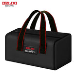 Bolsa de herramientas DELIXI ELECTRIC de tela Oxford, portátil, para electricistas y carpinteros, ideal para el hogar y el taller.