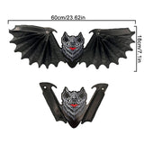 Halloween 3D Paper Pendant Decorations Pumpkin Bat Spider Haloween Wall Decor Halloween Party Bar Haunted House Wall Hanging
