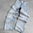 Y2K Baggy Jeans Vintage Gothic American Hip Hop Streetwear Patch Embroidery high quality Jeans Men Women Casual wide leg Jeans - Lootquake