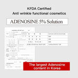 Crema de colágeno original coreano para el cuidado del cuello, 100 ml, solución de adenosina al 5%, péptido de colágeno hidrolizado, crema reafirmante e hidratante para el cuello.