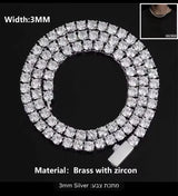 2024 3D Design Jewelry Copper 5A Zircon Bling Hip Hop Rapper Men Hip Hop Custom Letter Name Round Rectangle Pendant - Lootquake