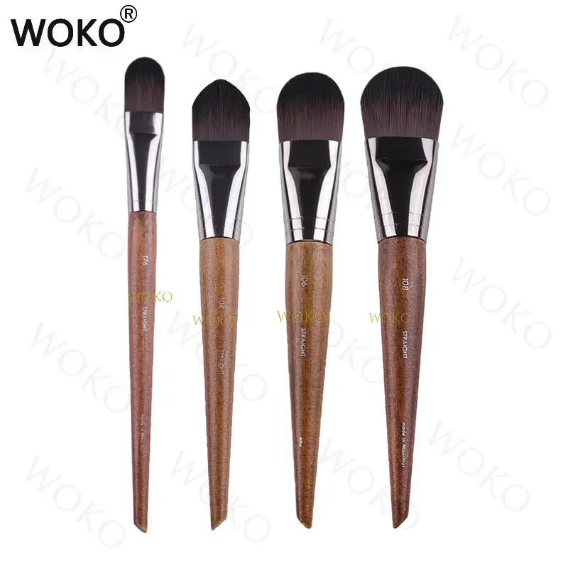 M108 106 Flat Foundation Brush  BB Cream Blender Concealer Foundation Liquid Brush Large Foundation Brush Cream Makeup Tools