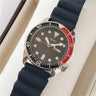 Reloj deportivo de cuarzo resistente al agua para hombre SEIKO, esfera multifuncional, manecillas y marcadores luminosos, correa de acero inoxidable o caucho.