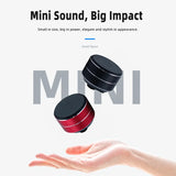 New Trend! TWS Bluetooth Bone Conduction Mini Speaker, Super Portable, Rich Bass Sound for Outdoor Exercise & Party