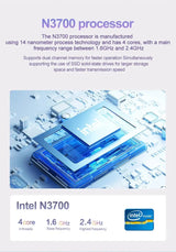 15.6" Ultra Slim Laptop 16GB RAM 2TB SSD Intel N3700 Notebook Gamer  1920*1080  Display Office Study Computer PC Windows 11 Pro - Lootquake