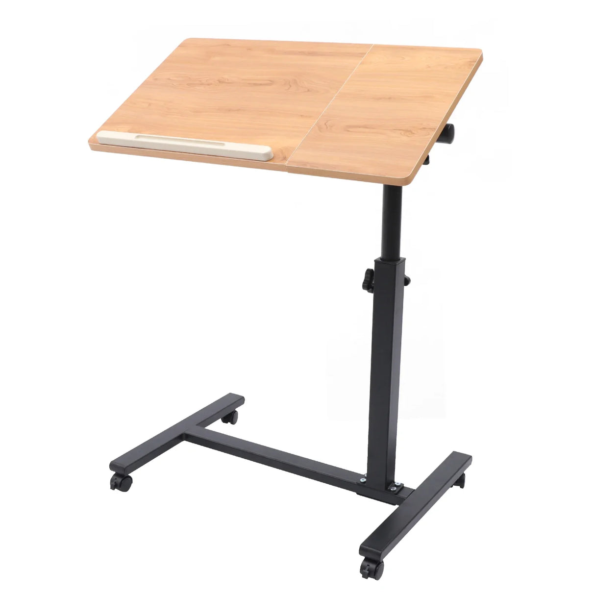 Adjustable Height Laptop Desk Rolling Cart Table Stand Movable Computer Table Sofa Side Tables