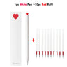 KACO Gel Pens Sets School Office Supplies for Kids 0.5mm High-capacity Heart / Star Sign Writing Gadgets Love Gift Cute Items