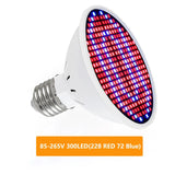 60/126/200 LED Grow Light Bulbs E27 Full Spectrum Grow Lamp Red Blue LED For Plants Indoor Hydro Flower Veg Grow Tent Phytolamp - Lootquake