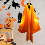 Ghost Decorations Scary LED Ghost Flying Ghost With Flexibly Adjusted Poses Halloween Pendant Decorations Hangable Party Decors