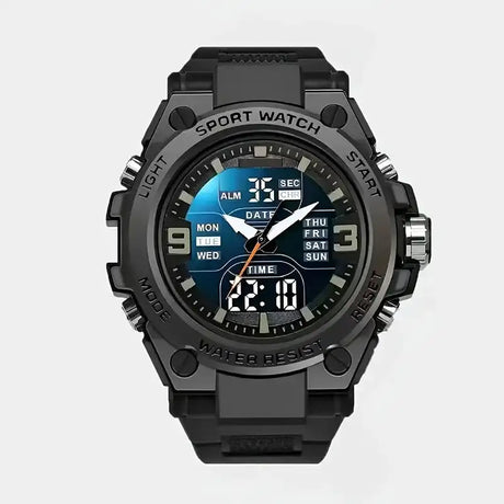 [Men's Digital Chronograph Watch] Multi-sport Chronograph Watch Men's Digital Quartz Watch With Alarm Luminous Date The Ideal Gi - Lootquake