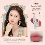 Flower Knows Strawberry Rococo Series Cloud Lip Cream Gloss à lèvres longue tenue Velvet Lip Tint Rouge à lèvres pour femmes Cosmétique