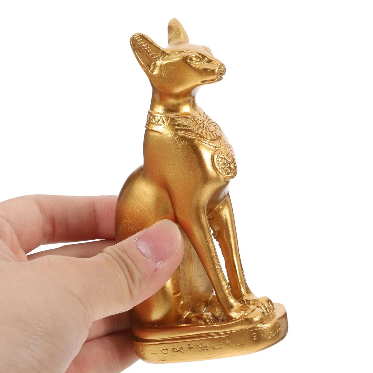 Estatua de la diosa egipcia, minifiguras de escritorio, adornos navideños