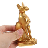 Estatua de la diosa egipcia, minifiguras de escritorio, adornos navideños