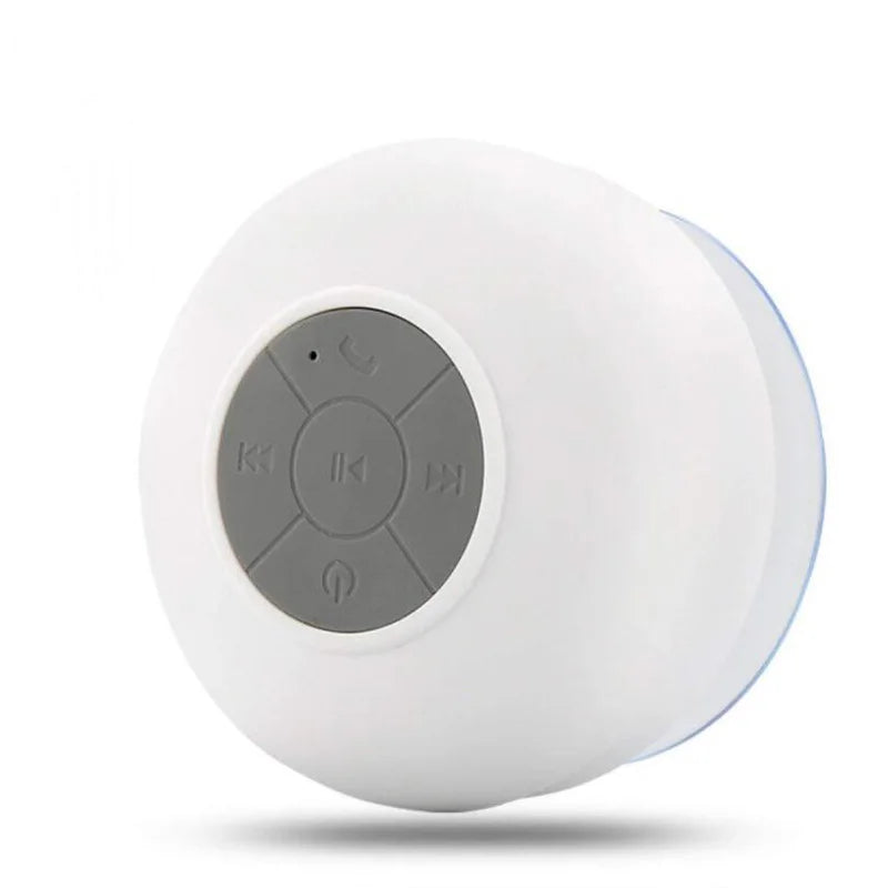 Altavoz Bluetooth inalámbrico, resistente al agua, con botones de control de fácil acceso, reproductor de música para oficina, coche, casa y ducha.