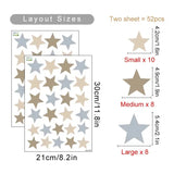 Cartoon Teddy Bear Tent Stars Wall Stickers for Kids Room Nursery Baby Room Decoration Wall Decals Room Interior - Lootquake