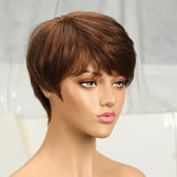 13x4 Kinky Straight Lace Front Wig | Glueless | Brazilian Virgin Hair | Pre-Plucked with Baby Hair