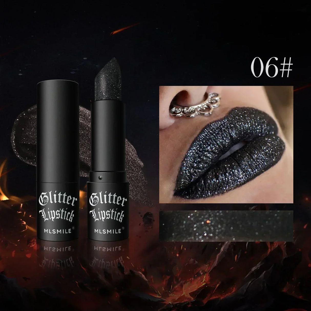 Diamond Pearlescent Lipstick Waterproof Long Lasting Non-stick Cup Matte Velvet Shiny Lipsticks Red Sexy Lips Makeup Cosmetics