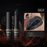 Diamond Pearlescent Lipstick Waterproof Long Lasting Non-stick Cup Matte Velvet Shiny Lipsticks Red Sexy Lips Makeup Cosmetics