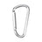 Carabiner Climbing Mountaineering 3-hole Fast Tying Anti-slip Quick Rope Tent Adjustment Buckle Outdoor Camping Survival Gear - Lootquake