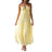 Women Low Cut Backless Maxi Dresses Elegant Spaghetti Strap Tiered Long Dress Relax Fit Open Back Cutout Flowy Sundress - Lootquake