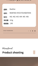 foundation stick-a durable, mixable, natural matte cream formula-no cruel and perfect Valentine's Day gift for women.