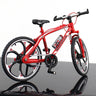 Creative Alloy Bicycle Model Ornament Mini Metal Bike Toy Collectible