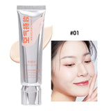 Face Foundation Cream Matte Smooth BB Cream Waterproof Long Lasting Moisturizing Concealer Liquid Full Coverage Acne Makeup Base