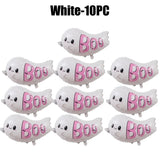 Halloween Balloon Decor Set with Pumpkin Skull Foil Balloons for Spooky Themed Party and Fun Cartoon Shaped Balloons