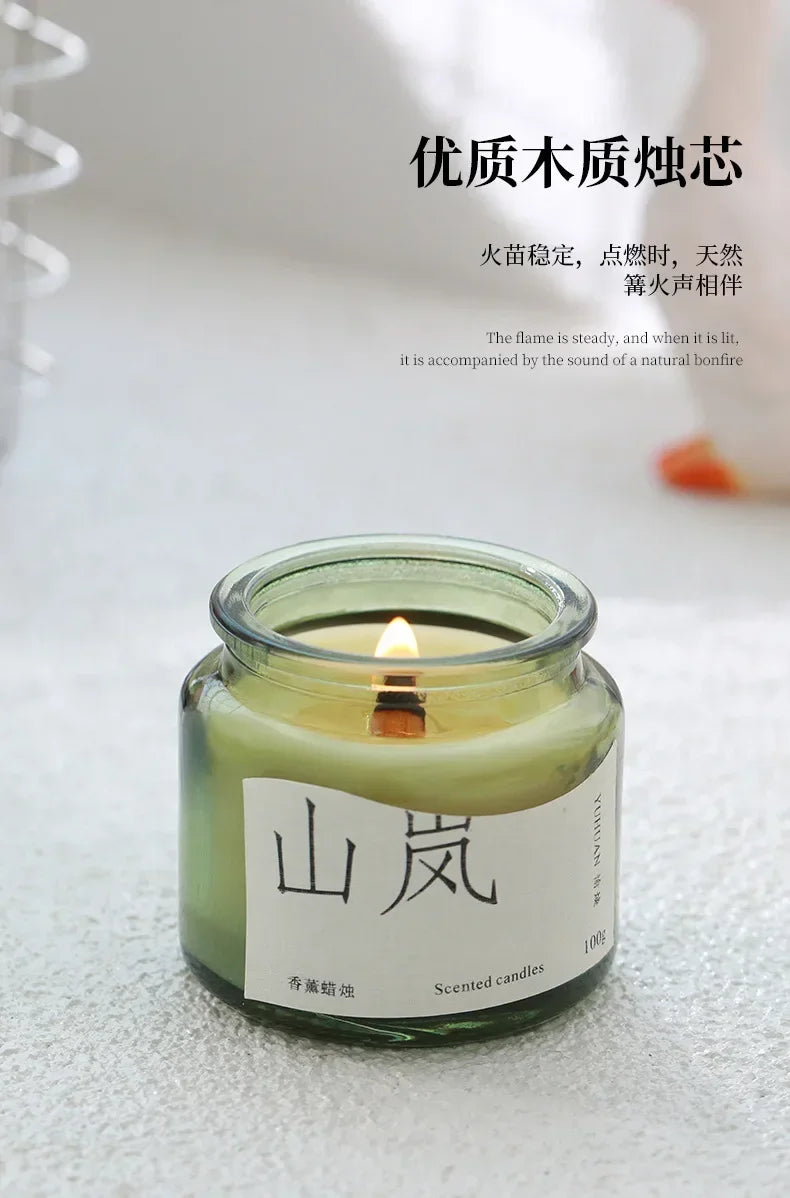 Aromatherapy Candles Indoor Bedroom Fragrance Home Long Lasting Light Fragrance Helps Sleep Purifying Air Birthday Gift