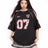 Silver 2024 New Summer Retro Number 3 Jersey for Women Street Contrasting Patchwork Mesh V-neck Oversize Short Sleeved T-shirt - Lootquake