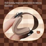 6PCS Chocolate Makeup Blender Cosmetic Puffs Air Cushion Foundation Sponge Loose Powder Puff Fit The Face Cosmetic Beauty Tools