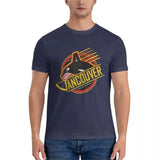 RARE: Vancouver Hockey - Retro Canucks Classic T-Shirt mens cotton t shirts mens short sleeve t shirts mens tall t shirts - Lootquake