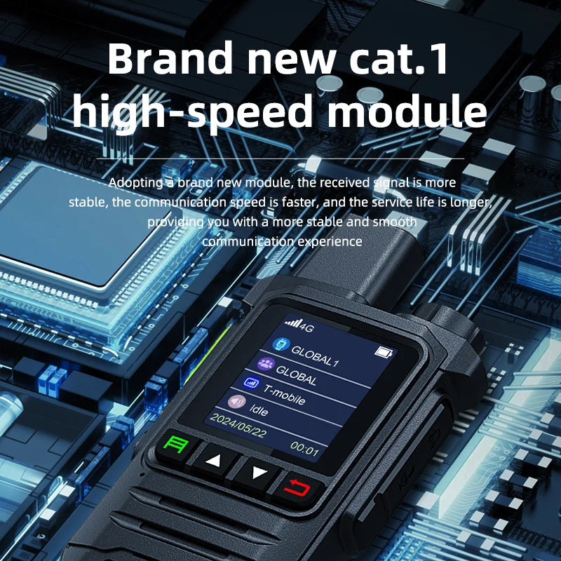 BINQI-K6 GXINPOC Platform Global -4G POC walkie talkie, 5000kilometers remote , global policecivilian fleet walkie talkie(free)