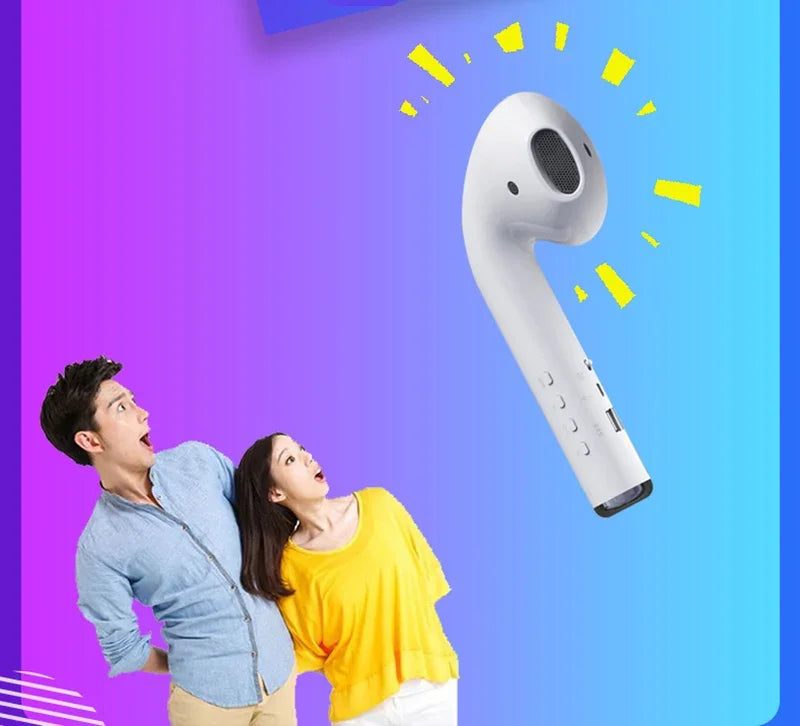 Casque Bluetooth géant surdimensionné pour AirPods Pro, modèle audio sans fil Bluetooth, cadeau de chasse, barre de son rouge Hot Net