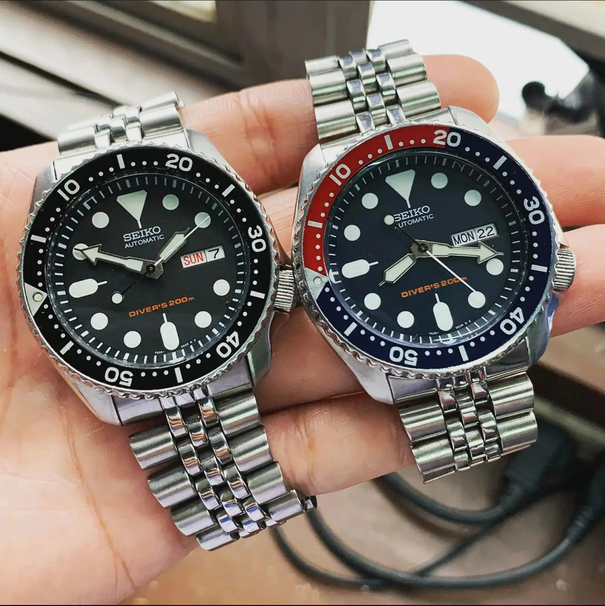 SEIKO Men's Sports Quartz Waterproof Watch, Multifunctional Dial Luminous Hands and Markers, Stainless Steel or Rubber Strap. - Lootquake