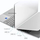 Fingerprint Unlock Intel Laptop 15.6 Inch Windows 10 11 Pro IPS Portable Laptop 12G RAM 128GB/256GB/512GB/1TB SSD HDMI Notebook - Lootquake