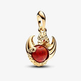 MINISO Charms de plata de ley 925 para pulseras originales de Harry Potter de 3 mm, colgantes para mujer, joyería DIY, regalos